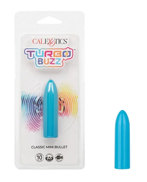 Turbo Buzz Classic Mini Bullet Vibrator – Blue