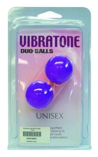 Vibratone Duo Balls Unisex Purple