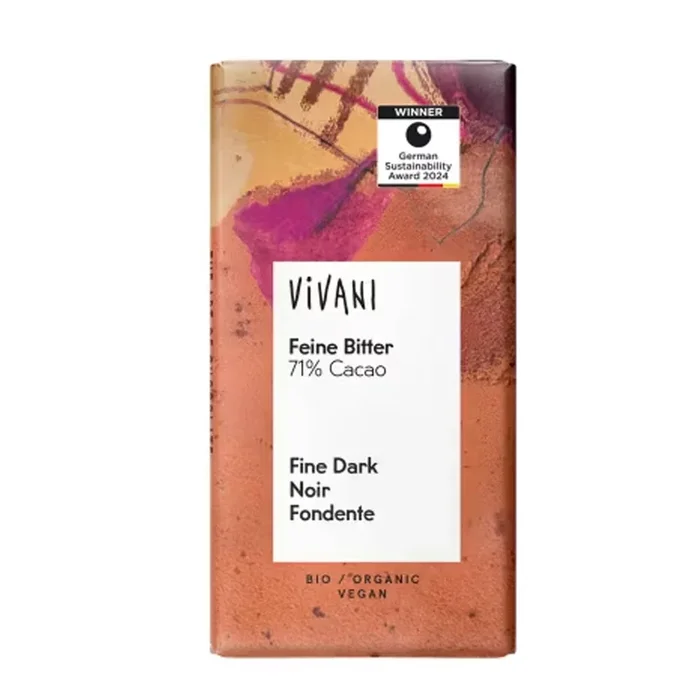 Vivani Organic Dark Chocolate Mini Bar