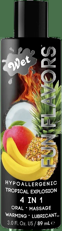 Wet Fun Flavors Tropical Explosion 4 in 1 3oz