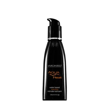 Wicked Sensual Care Aqua Heat Warming Water-based Lubricant 4 oz