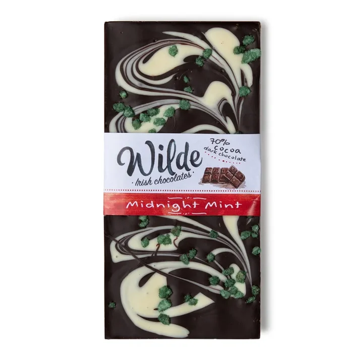 Wilde Irish Chocolates Midnight Mint Chocolate Bar