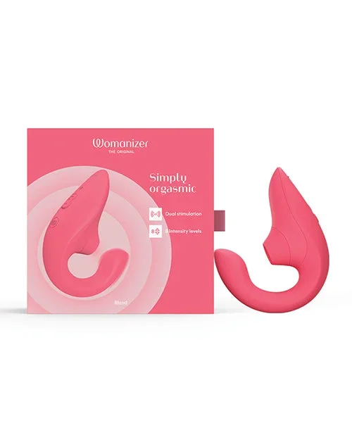 Womanizer Blend Pleasure Air Rabbit Vibrator – Vibrant Rose