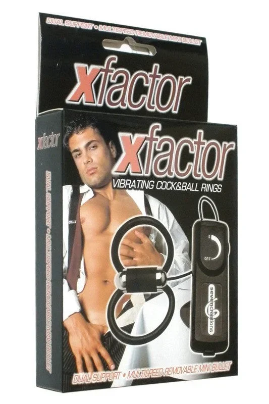 Xfactor Vibrating Cock & Ball Rings