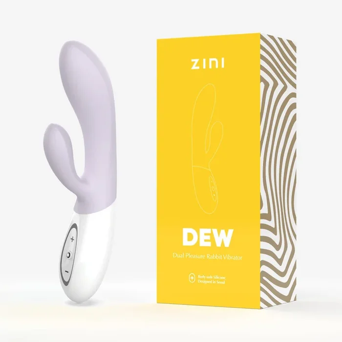 Zini Dew – Purple Hydrangea 20 cm USB Rechargeable Rabbit Vibrator