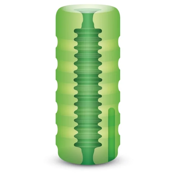 Zolo Original Squeezable Vibrating Stroker Masturbator Green